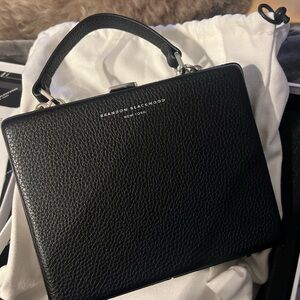 Brandon Blackwood Pebbled Leather Trunk